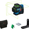 Bosch blauw gll 12v-100-33 cg professional lijnlaser | 4x batterij 1,5v lr6 (aa) | in tas - 0601065400