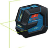 Bosch blauw gll 20-22 g lijnlaser | 1 x accu ba 3.7v li-ion 3.0ah xl | in koffer - 0601065602