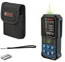 Bosch blauw bosch professional glm 50-27 cg - laser afstandmeter - 50 meter - inclusief batterijen - handlus - opbergetui