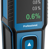 Bosch blauw gmm 1-15 materiaalvochtmeter | 2x batterij 1,5v lr6 (aa) + opbergetui - 0601078200