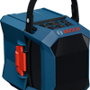 Bosch blauw gpb 18v-1 c accu-speaker | incl. draaggreep en accudeksel | zonder accu en lader - 06014a7001