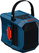 Bosch blauw gpb 18v-1 c accu-speaker | incl. draaggreep en accudeksel | zonder accu en lader - 06014a7001 - afbeelding 1