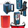 Bosch blauw grl 300 hv set rotatielaser | + lr 1 + wm4 + rc1 - 0601061501