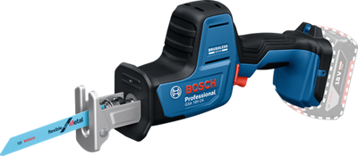 Bosch blauw gsa 18v-24 reciprozaag | solo | incl. zaagblad s922ef en s2345x | zonder accu en lader - 06016a5100