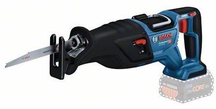 Bosch blauw bosch professional gsa 18v-28 reciprozaag - biturbo - zonder 18v accu en lader - met 2x zaagblad