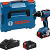 Bosch blauw gsb 18v-65 accu klopboorschroevendraaier | 2x gba 18v 5,0 ah gal 18v-40 lader - 06019n3303