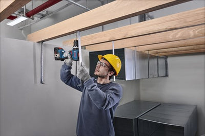 Bosch blauw gsb 18v-65 accu klopboorschroevendraaier | inclusief 2x procore18v 4,0 ah gal 18v-40 lader - 06019n3306