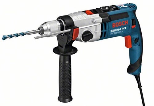 Bosch klopboormachine gsb 21-2 rct (diepteaanslag 210 mm, handgreep, snelspanboorhouder 13 mm)