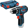 Bosch blauw gsr 12v-15 accu boorschroevendraaier | zonder accu's en lader | in l-boxx - 060186810d