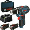 Bosch blauw gsr 12v-15 accuschroefboormachine | 12v 2.0ah li-ion - 060186810f