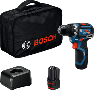 Bosch blauw gsr 12v-32 accuschroefboormachine | 2x gba 12v 2,0 ah en lader gal 12v-20 - 06019n7003