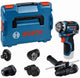 Bosch blauw bosch professional gsr 12v-32 fc flexiclick schroefboormachine +5 opzetstukken 12v basic body in l-boxx - 06019n7102