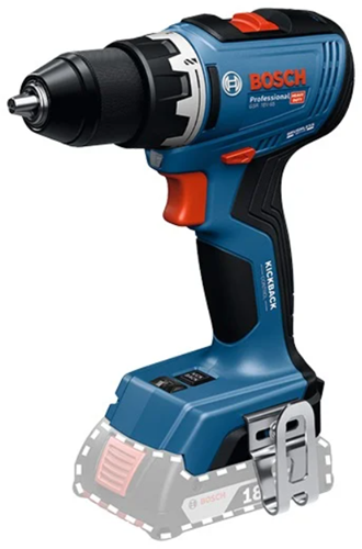Bosch blauw bosch professional gsr 18v-65 - accu schroefboormachine - 18v - basic body - 06019n3200