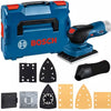 Bosch blauw gss 12v-13 | accu vlakschuurmachine | 12v | zonder accu's en lader | incl. accessoireset | in l-boxx 136 - 06019l0001