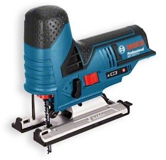 Bosch blauw bosch professional gst 12v-70 decoupeerzaag - zonder 12v accu en lader - met 2 zaagbladen