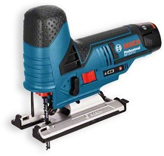 Bosch blauw bosch gst 12v-70 + 2x3.0ah + l-boxx
