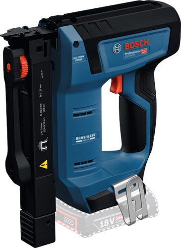 Bosch blauw gth 18v-14 accu nietmachine | solo | incl. haak | zonder accu en lader - 0601482800