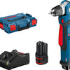 Bosch blauw gwb 12v-10 | accu haakse boormachine 12v in l-boxx 102 (2x 2.0ah accu + lader) - 0601390908