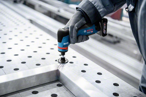 Bosch blauw bosch professional gwg 12v-50 s accu roterende slijper 12v basic body in l-boxx - 06013a7001