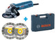 Bosch blauw bosch professional gws 880 haakse slijper - 880 w - 125 mm