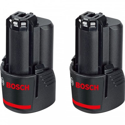 Bosch blauw 1600a00x7d | gba accuset 12v (2x 3.0ah accu) - 1600a00x7d