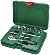 Bosch groen 1 4 ratelset 14-stuks - 1600a02by0 - afbeelding 2