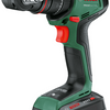 Bosch groen advancedimpact 18v-80 quicksnap | accu klopboormachine | 82 nm | incl. accessoires | 2x 18 v li-ion accu's (2,5 ah 4.0 ah) + oplader | in koffer - 06039e2104