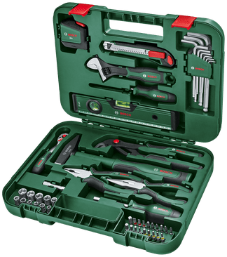 Bosch groen handgereedschapset advanced | 52-delig - 1600a02by7