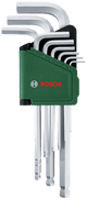 Bosch groen inbussleutelset | lange versie | 9-delig - 1600a032v1