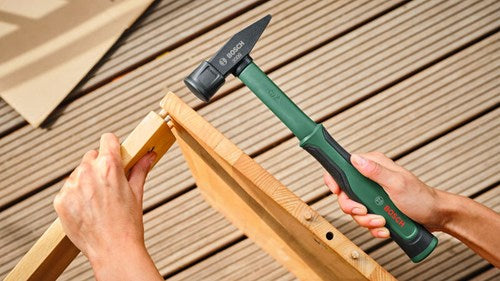 Bosch groen ingenieurshamer met zachte bumper | 300 g - 1600a034gl