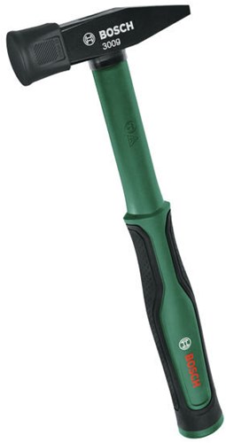 Bosch groen ingenieurshamer met zachte bumper | 300 g - 1600a034gl
