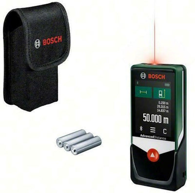 Bosch groen laserafstandsmeter advanceddistance 50c - 0603672202