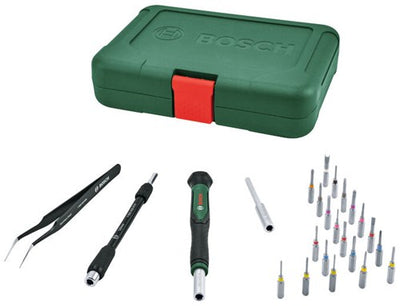 Bosch groen precisieschroevendraaierset | 24-delig - 1600a039ht