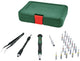 Bosch groen precisieschroevendraaierset | 24-delig - 1600a039ht