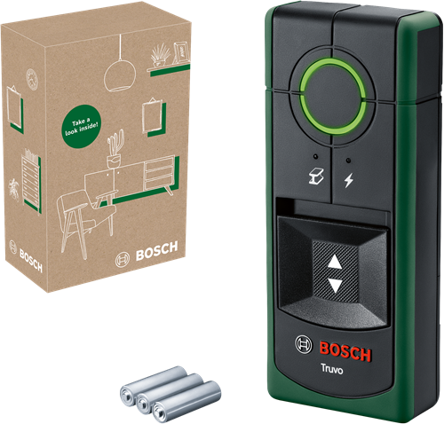 Bosch groen bosch truvo - leiding detector - inclusief batterijen
