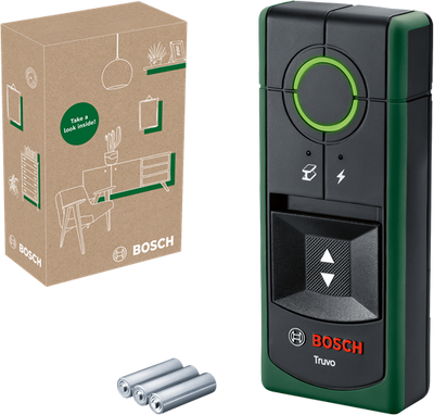 Bosch groen bosch truvo - leiding detector - inclusief batterijen