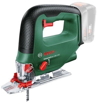 Bosch groen bosch universalsaw 18v-100 decoupeerzaag - zonder 18v accu en lader