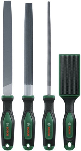 Bosch groen vijlenset met borstel | 4-delig | 200 mm 8 - 1600a034gm