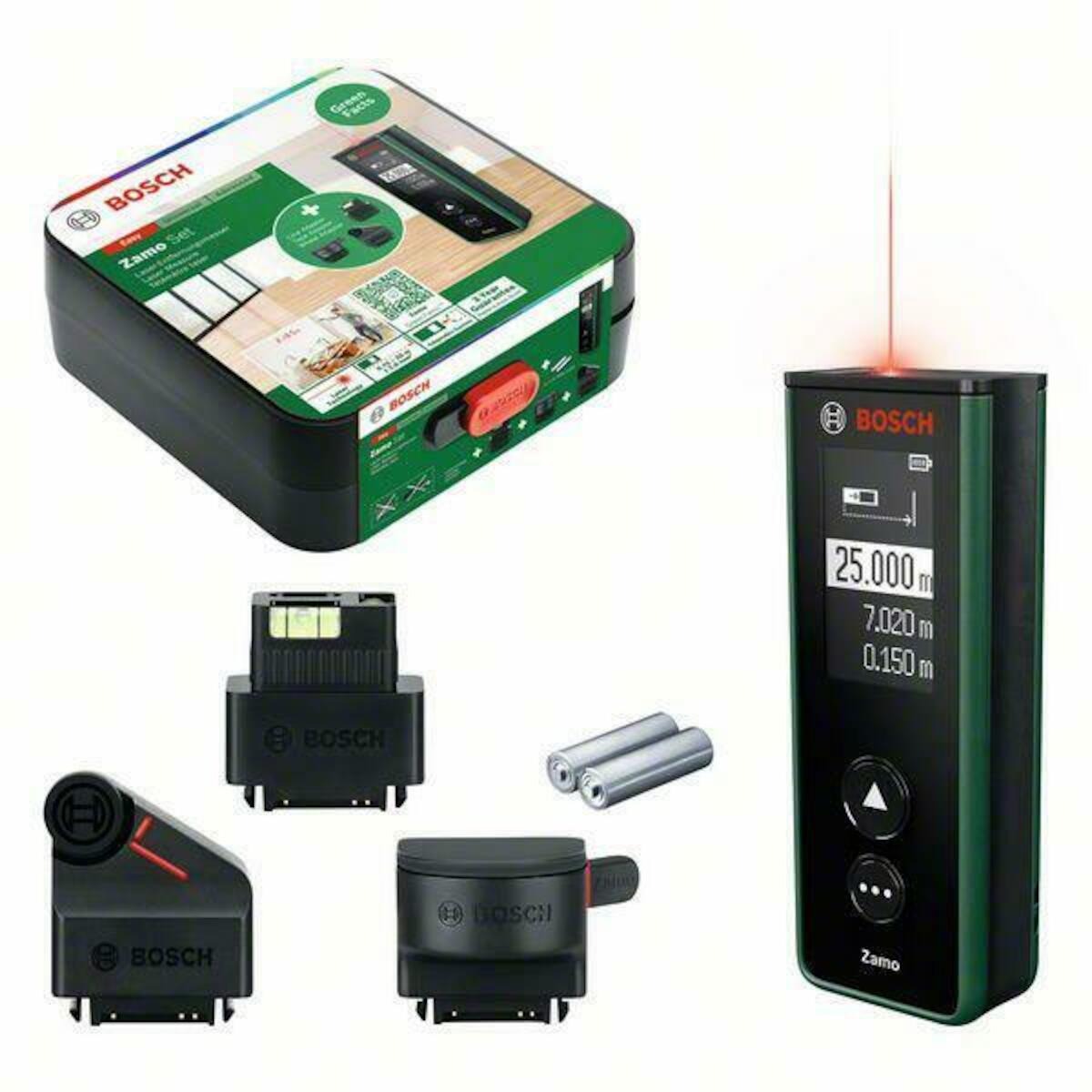 Bosch groen laserafstandsmeter zamo | set - 0603672901