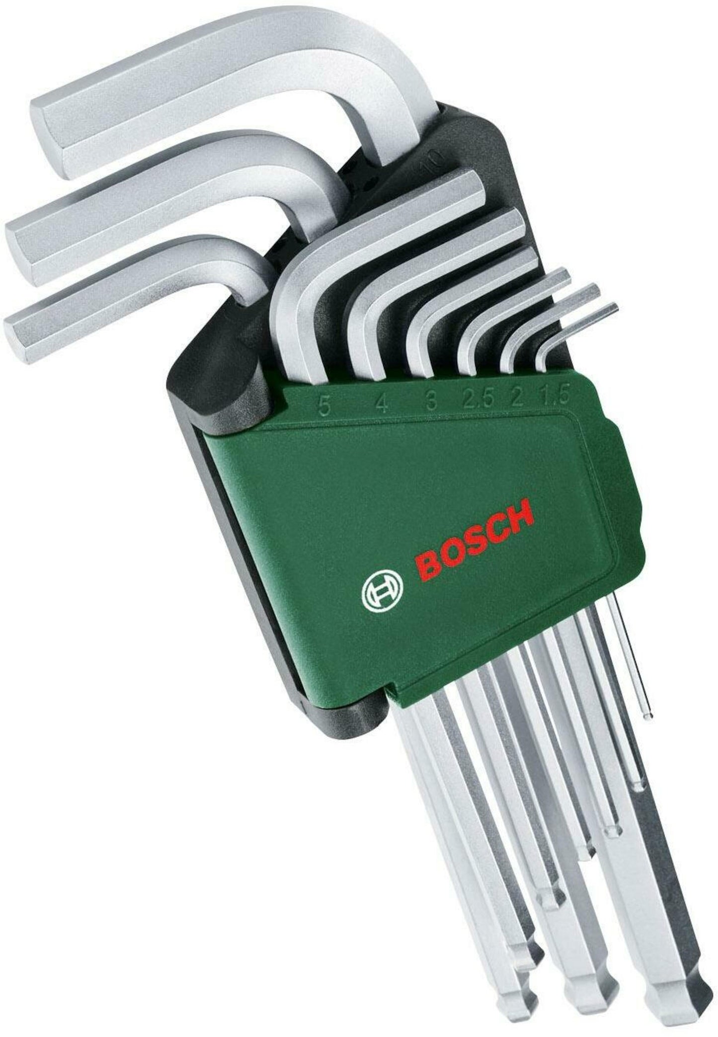 Bosch groen inbussleutelset 9-stuks - 1600a02bx9
