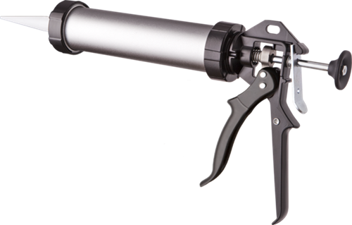 Bostik closed barrel manual gun | 400 ml | zilver met zwart - 30618879