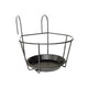 Esschert design balkonpothanger grijs s 17,3x24x17,6cm