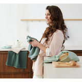 Brabantia keukenset textiel 3-delig groen - afbeelding 2