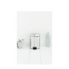 Abi brabantia pedaalemmer newicon 5 liter brilliant steel