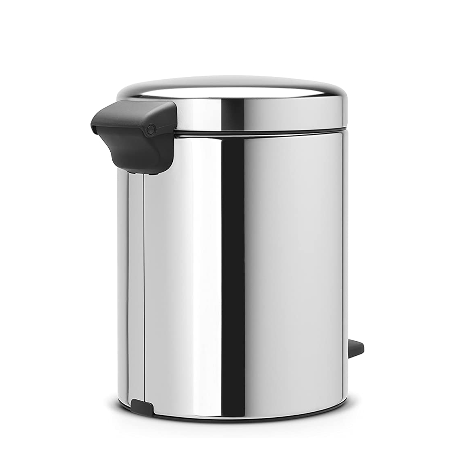 Abi brabantia pedaalemmer newicon 5 liter brilliant steel