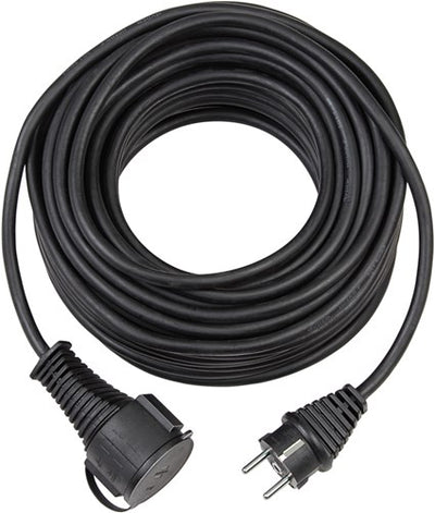Brennenstuhl bremaxx ip44 verlengsnoer 15m zwart at-n05v3v3-f 3g1,5 - 1169890
