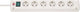 Brennenstuhl bremounta stekkerdoos 6-voudig wit 3m h05vv-f 3g1,5 - 1150650326