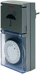 Brennenstuhl mz 44 ip 44 mechanische tijdschakelaar 230 v | 1506460 - 1506460