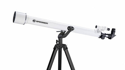 Bresser Telescoop AZ Refractor 60 900 staal alu wit