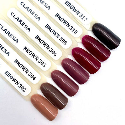 Claresa uv led gellak 5ml brown 304 take me to the river
